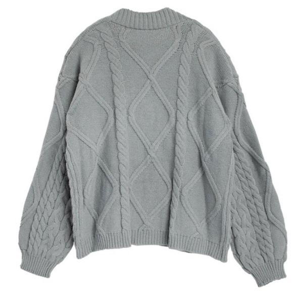 NWT Taylor Swift TTPD Gray Cardigan M/L - Picture 2 of 5